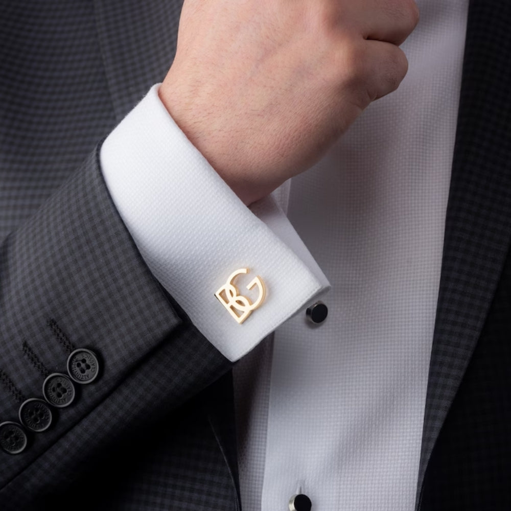 Personalized Name Cufflinks - Navya Jewels