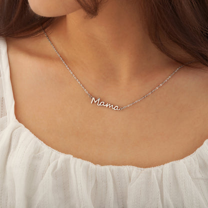 "To my Beautiful Mom" Mama Necklace Gift Set