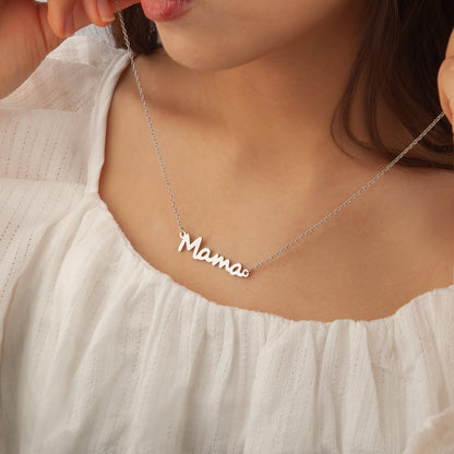 "To my Beautiful Mom" Mama Necklace Gift Set