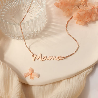 "To my Beautiful Mom" Mama Necklace Gift Set