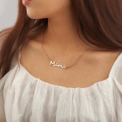 "To my Beautiful Mom" Mama Necklace Gift Set