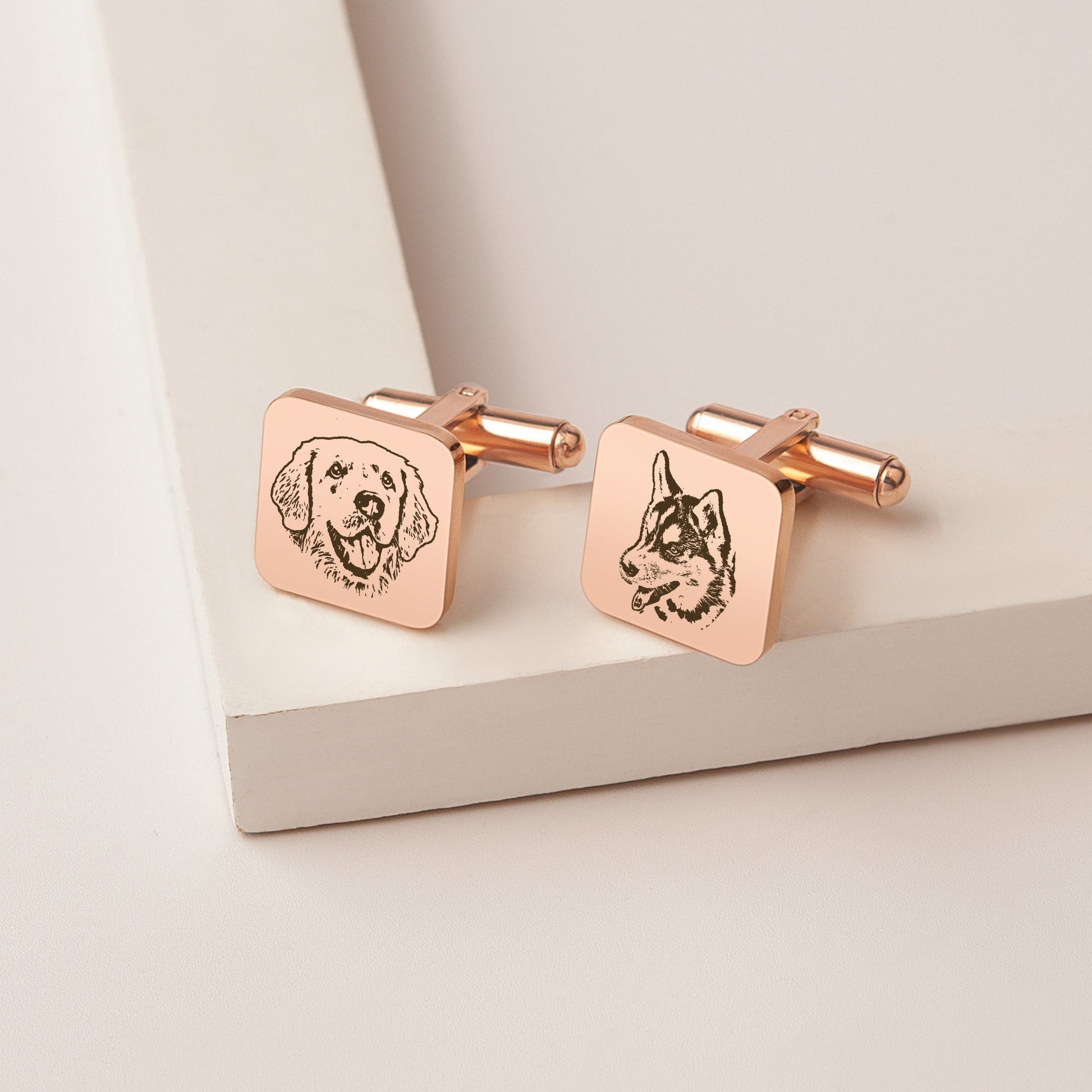 Personalised Engraved cufflink for men Navya Jewels