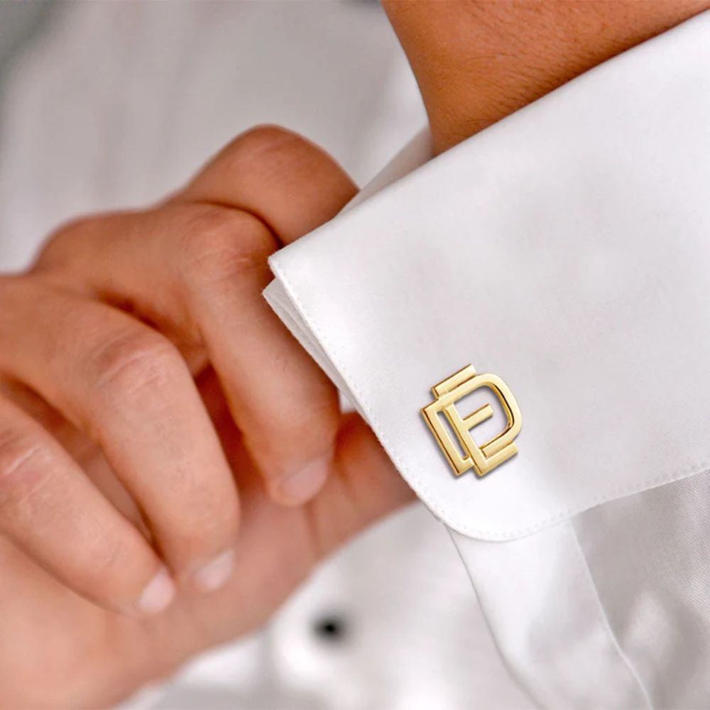 Custom formal look Cufflinks - Navya Jewels