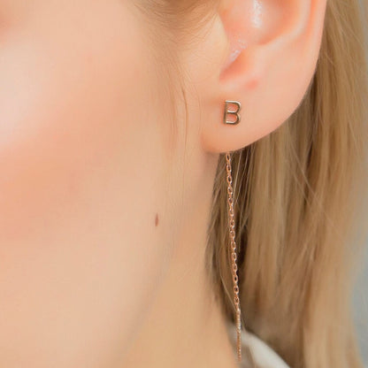 Personalised Threader Earring