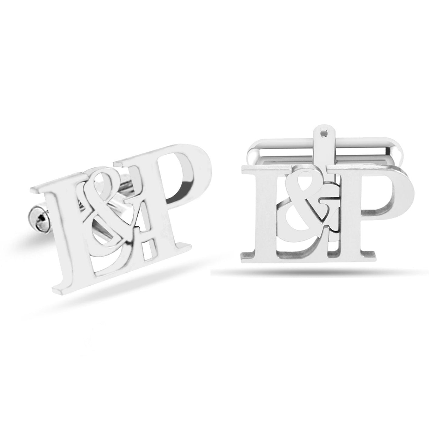 Personalized Initial Groom Wedding Cufflinks For Men And Boys - Navya Jewels