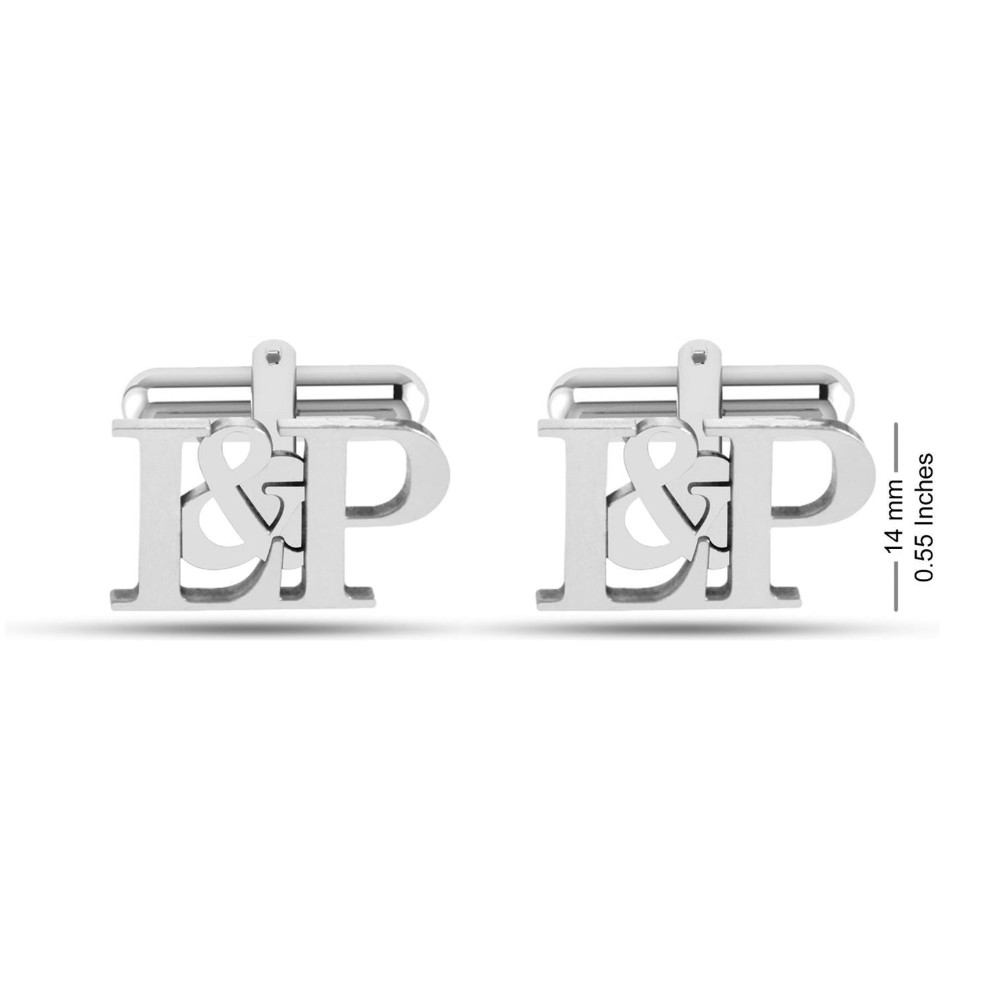 Personalized Initial Groom Wedding Cufflinks For Men And Boys - Navya Jewels