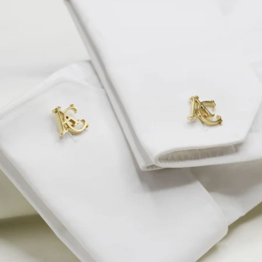 Personalized Name Cufflinks - Navya Jewels