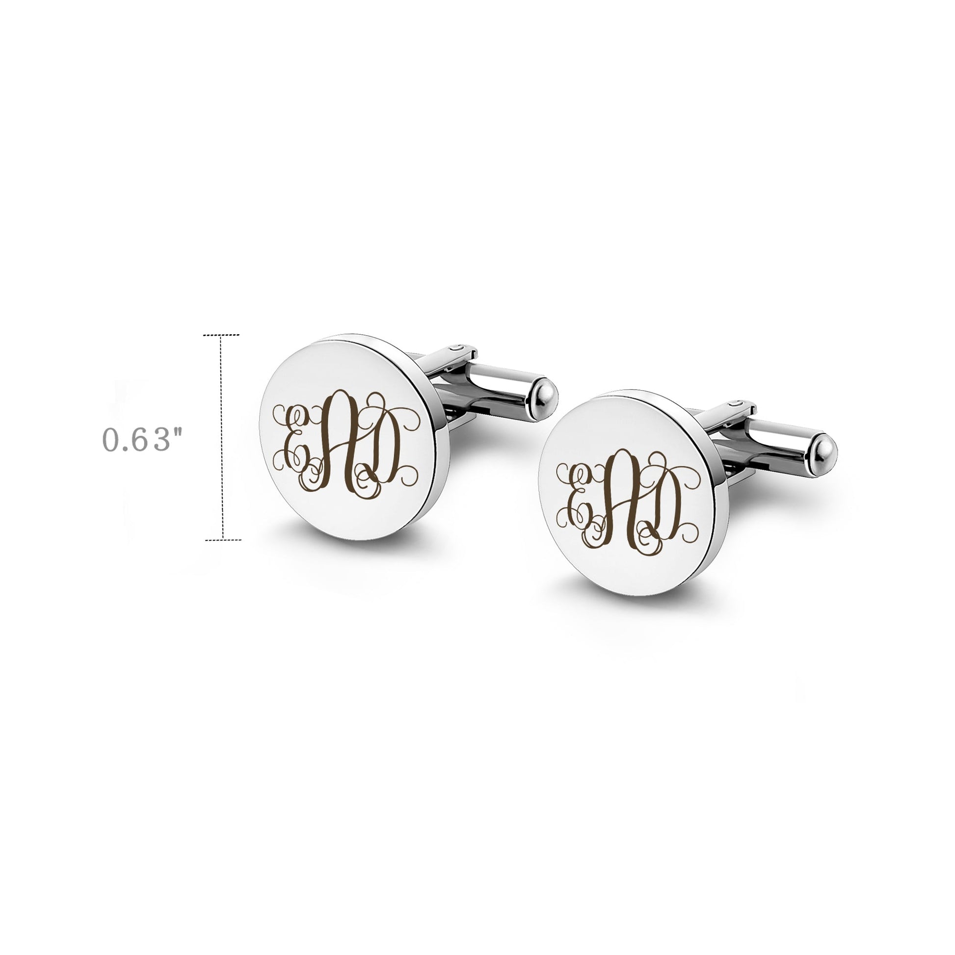 Personalized Name Cufflinks Perfect for groomsmen gifts - Navya Jewels